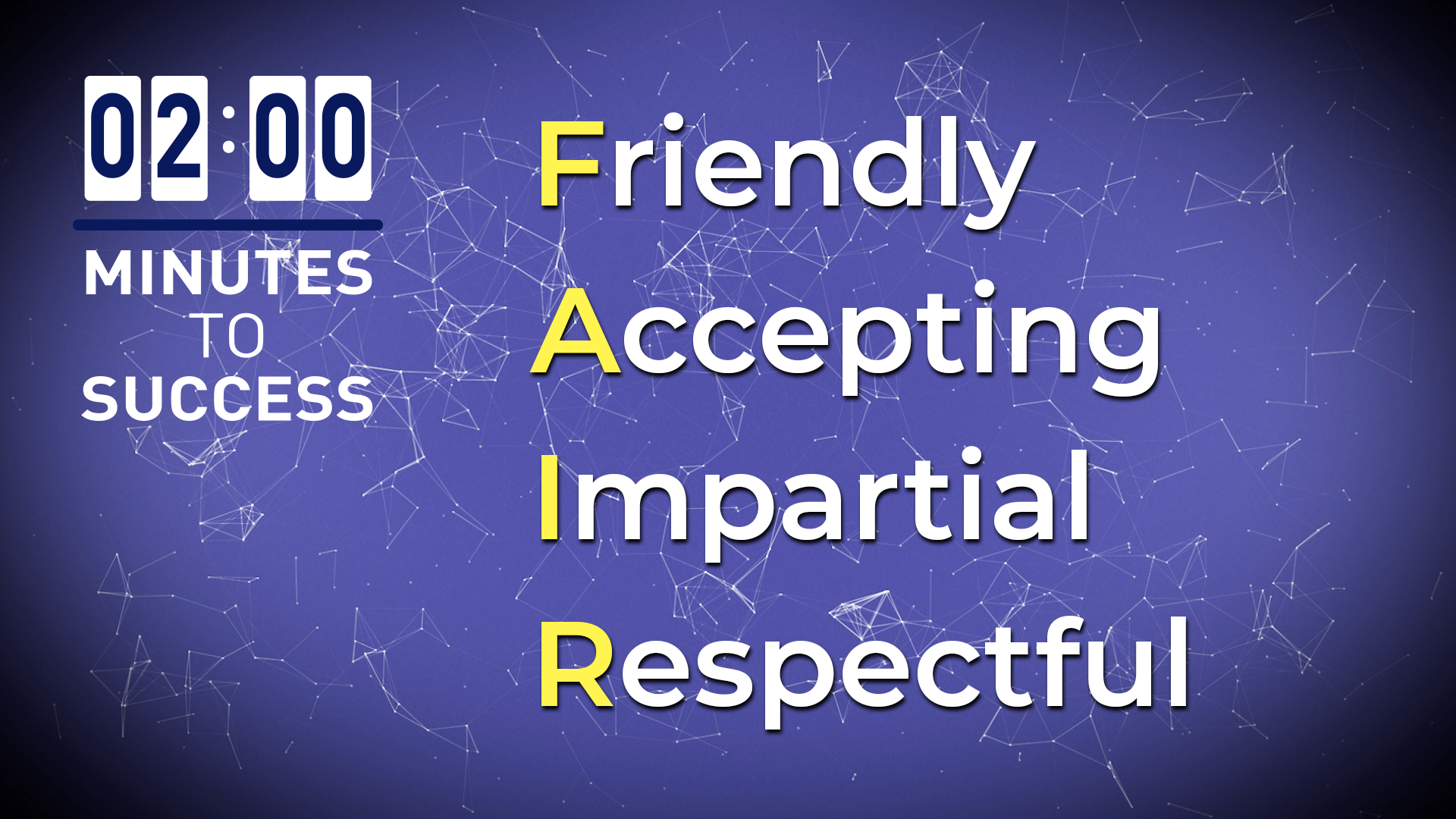 4 Keys to a FAIR Culture