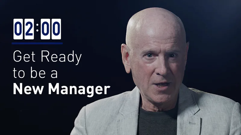 Get Ready to Be a New Manager