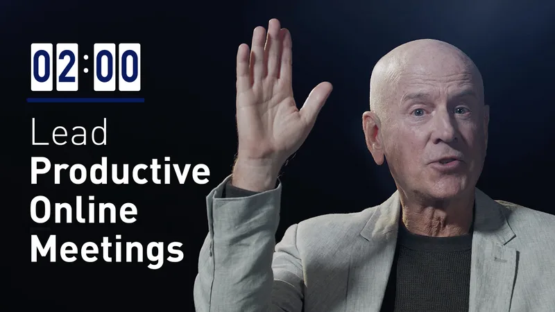 Lead Productive Online Meetings