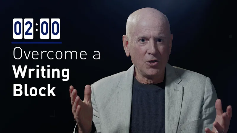 Overcome a Writing Block